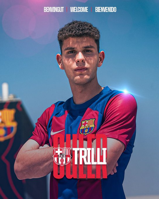 Barcelona announces the two-year contract signing of a highly regarded Spanish right defender