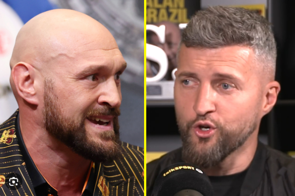 Tyson Fury's private communications concerning the fight with Francis Ngannou are leaked by Carl Froch