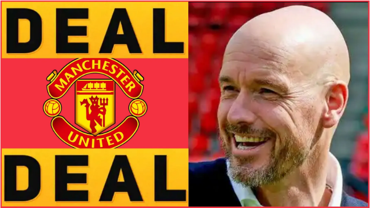 Man United and Ten Hag' reach agreement' to reunite with a fourth former player