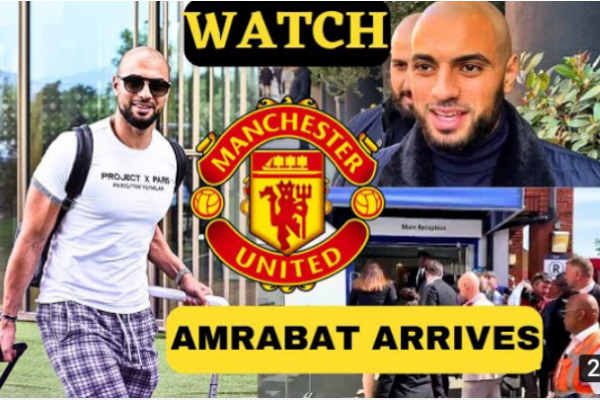 NOW WE GO Agreement was made today as the player was preparing to go to Carrigton for a medical, and Sofyan Amrabat to Man United is already a done deal. endorsed and signed