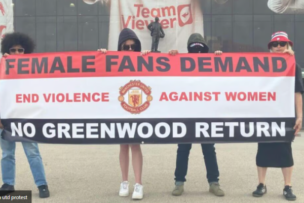 Just In: Manchester United supporters prepare to protest Mason Greenwood before their first home game