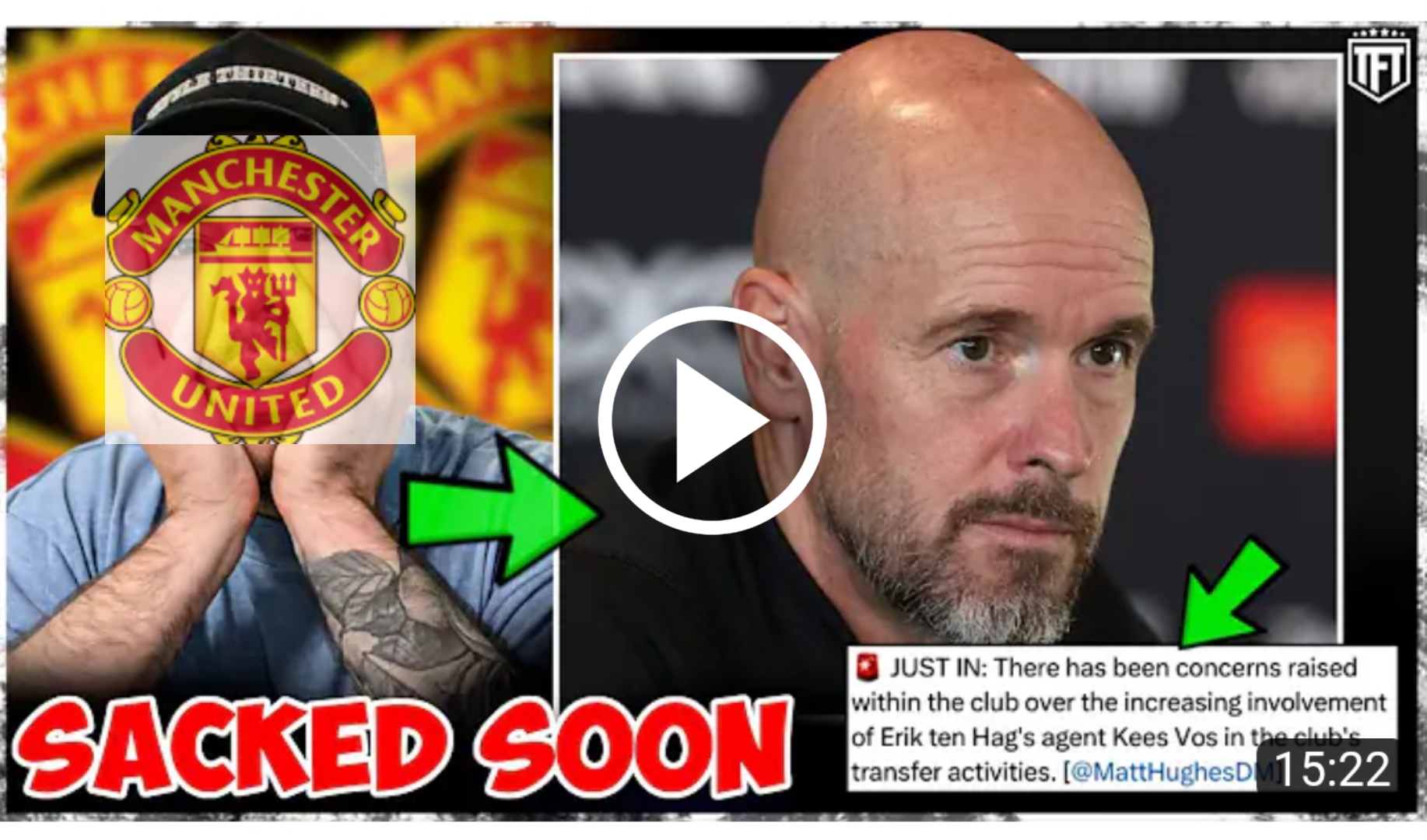 Man United superstar backs united chiefs as they take shock decision to SACK Erik Ten Hag as he has reportedly lost Man United dressing room after player ‘storms out’ before next match clash
