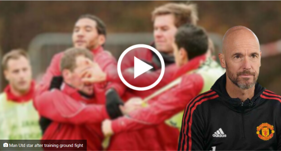 (VIDEO) - Another Fight: Erik Ten Hag's attitude towards "perfect" After a brawl on the training pitch, a Man Utd star