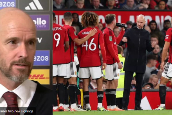 ‘I will always start him from now on” – Ten Hag praises two players after Crystal Palace win