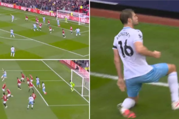 Manchester United fans knew who to blame, After Joachim Andersen's unbelievable screamer for Crystal Palace