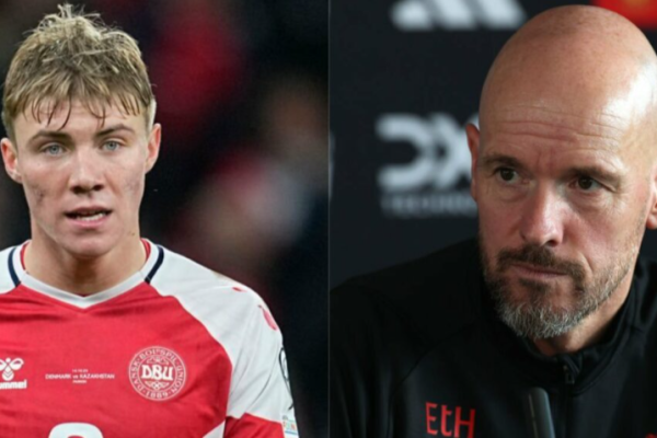 Rasmus Holjund's father makes a bizarre demand that could result in his son being frozen out of Erik Ten Hag Squad